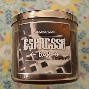 BATH & BODY WORKS ESPRESSO BAR 3-WICK CANDLE 14.5 oz NEW